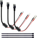 13.8" Radar Detector Hardwire Power Cord, Mirror Wire Plug Kit, by Unknown