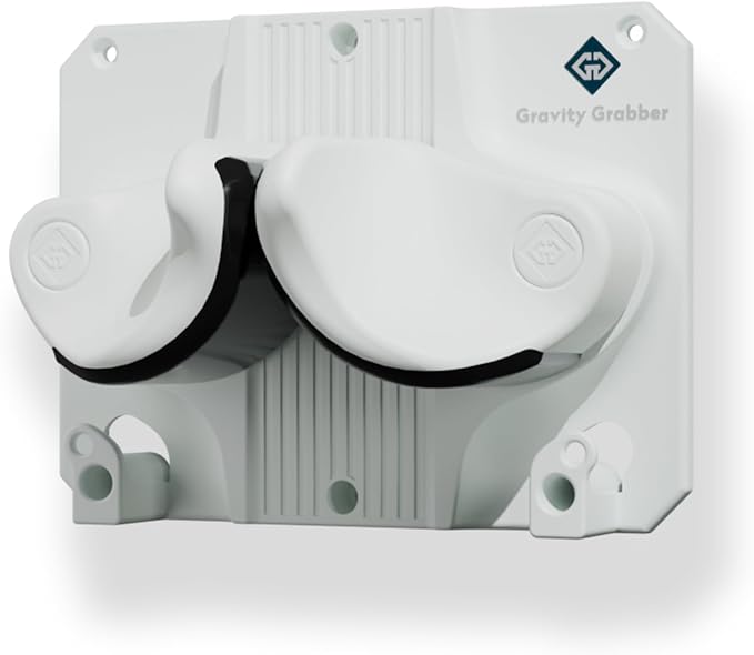 Ultimate Ski & Snowboard Wall Rack | Secure, Non-Slip Storage | Fits Any by GravityGrabber