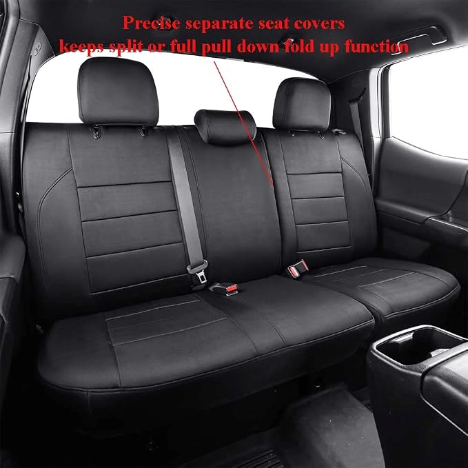 EKR Custom Fit Tacoma Neoprene Car Seat Covers - Image 4
