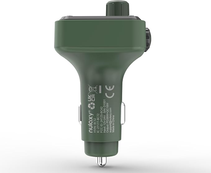 Nulaxy 54W Bluetooth 5.3 Car Adapter - Image 9