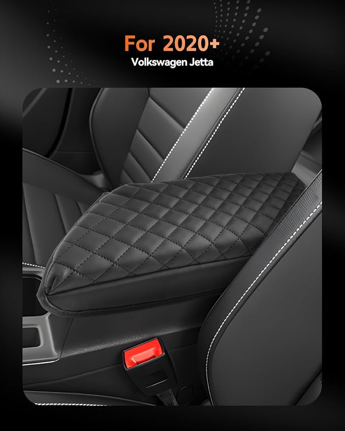 CDEFG for Volkswagen Jetta 2020-2025 Center Console Cover Armrest Box Cover for - Image 2