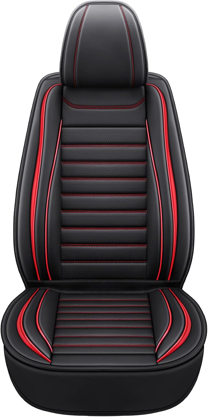 Car Seat Covers Full Set, Universal Faux Leather Car Seat Covers, Waterproof - Image 2