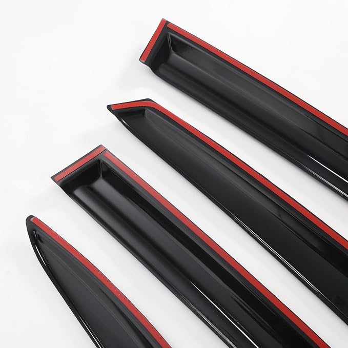 Rain Guards Side Window Visor Vent Outside Mount - Image 9