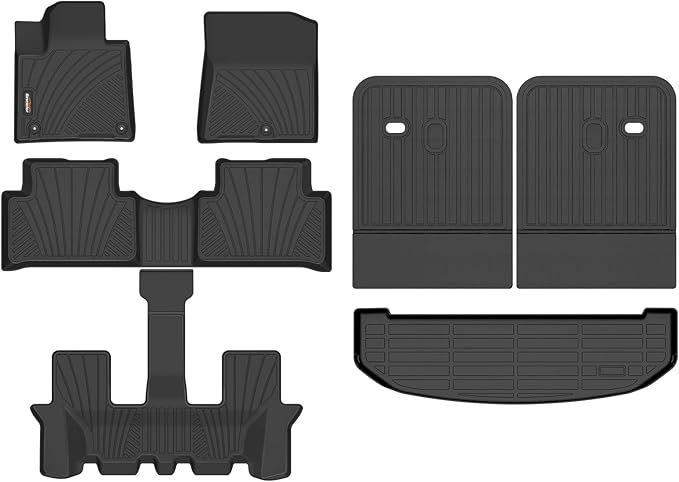 Binmotor-All Weather Floor Mats Cargo Liner Custom Set by VisittheBinmotor