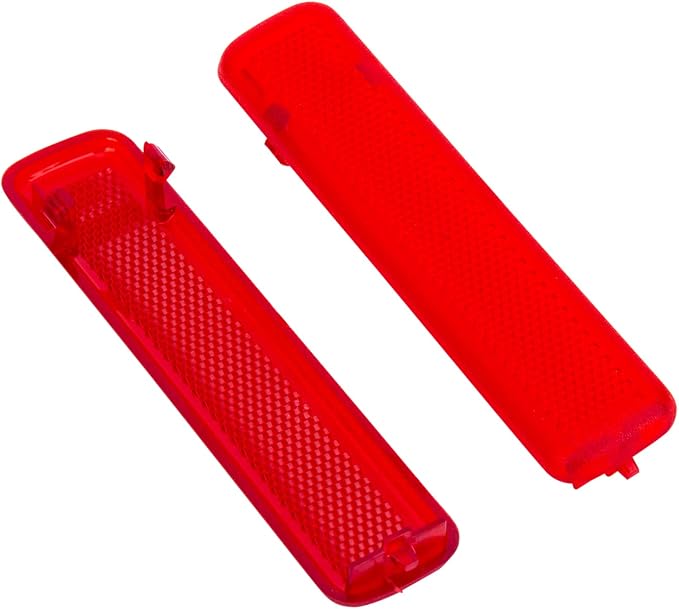 Rear Left Driver and Right Passenger Side Door Red Reflector Panel.Fit - Image 6