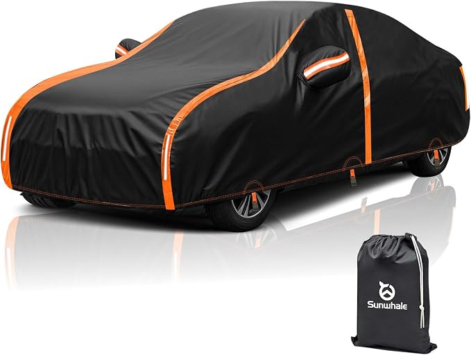 Car Cover Waterproof All Weather by SUNWHALECOVERProvidingASoothingStartToYourEveryAdventure