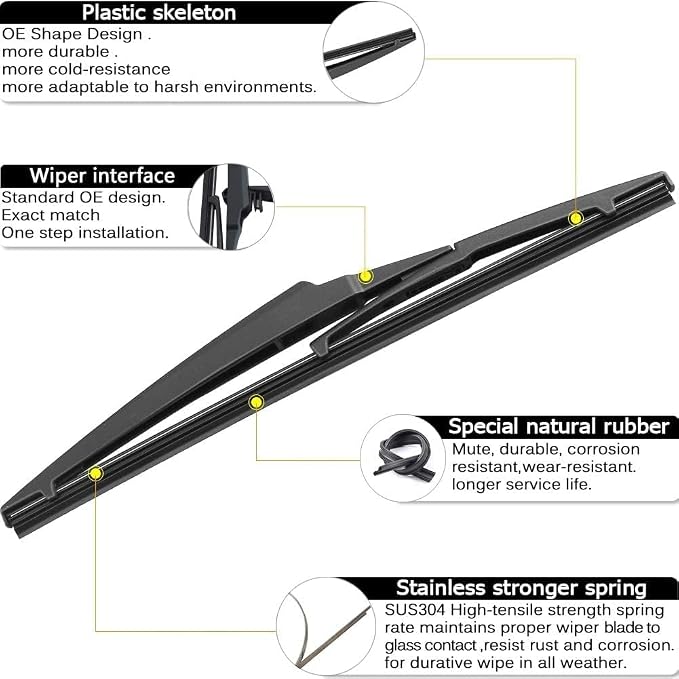 AUTOBOO 26"+20" Windshield Wipers - Image 3