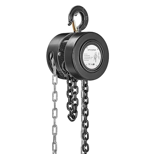 SPECSTAR Hand Chain Hoist 1 Ton 2200 Lbs Capacity 10 Feet by VIVOHOME