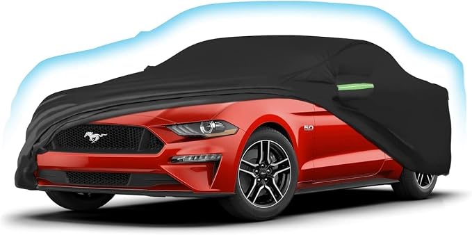 Proadsy 2025 Upgrade Car Cover for Ford Mustang 1994-2023 2024 2025, Waterproof by Proadsy