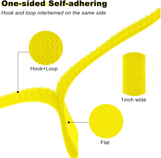 1"x16ft Hook and Loop Straps - Image 3