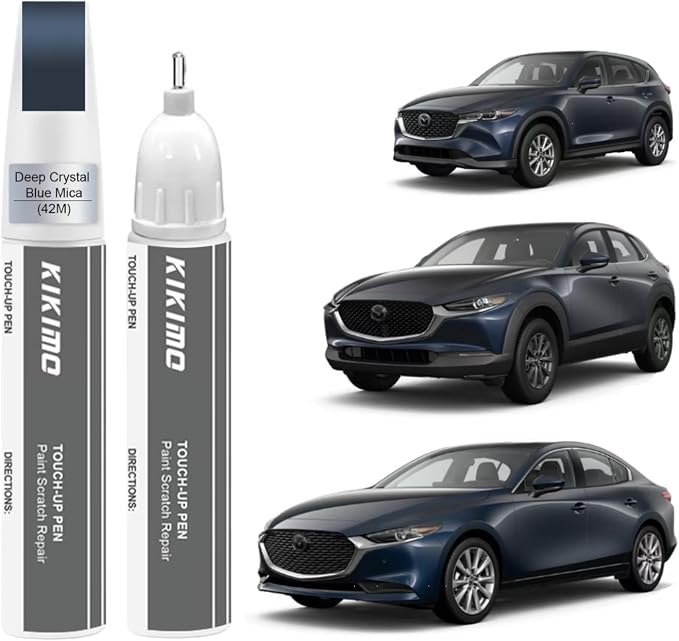 KIKIMO for Mazda Touch Up Paint), Car Paint Repair Kit for Mazda, 2 In 1 by KIKIMO