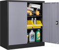 Metal Storage Cabinet, Lockable Storage Cabinet by Anxxsu