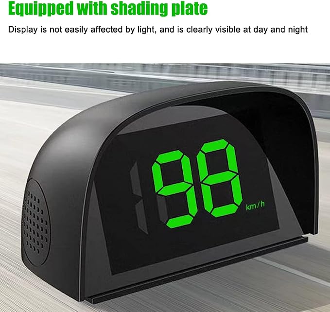 Shkalacar Car HUD Headup Display KM/H MPH GPS Digital Speedometer - Image 5