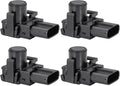4pcs PDC Bumper Parking Aid Assist Sensor Backup Reverse Radar Replacement Kit by LLPTA
