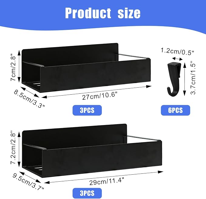 6Pcs Magnetic Aerosol Spray Can Holder, Steel Magnet Spray Toolbox Bottle - Image 2