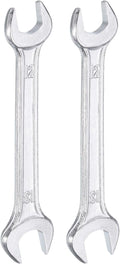 HARFINGTON 2pcs Double Open End Wrench 12mm x 13mm Metric 15 Degree Offset by HARFINGTON