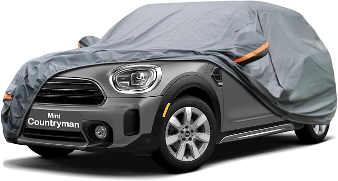 Premium Car Cover Custom Fit Mini Countryman, 16 Layers Heavy Duty Car Cover by GUNHYI