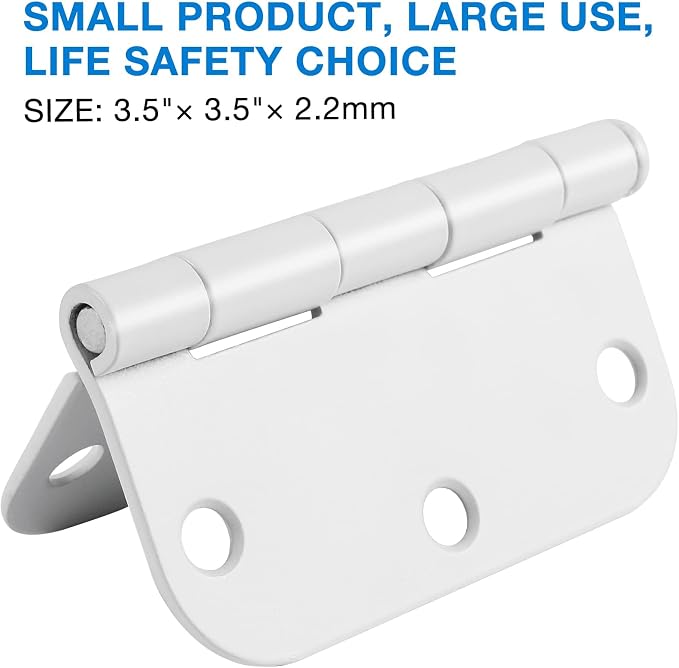 12 Pack Interior 3.5" Door Hinges - Image 3