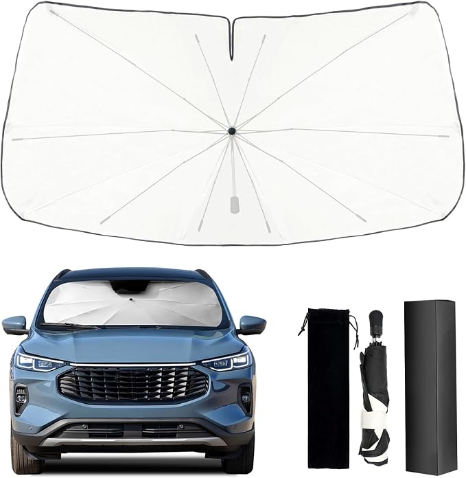 Custom Fit Windshield Sun Shade Umbrella by Raspillere