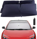 Windshield Sun Shade Umbrella for 2016-2022 Toyota Prius Hatchback Accessories: by HIMUMOY