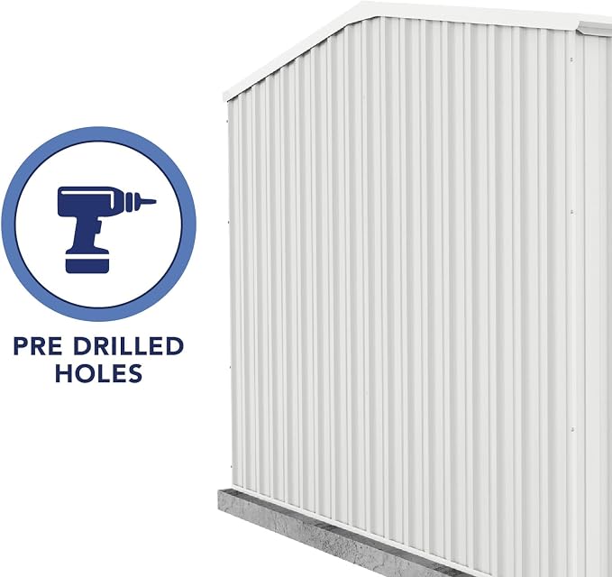 Absco Premier Storage Sheds, DIY Backyard Shed, Utility Tool Storage, Weather & - Image 5