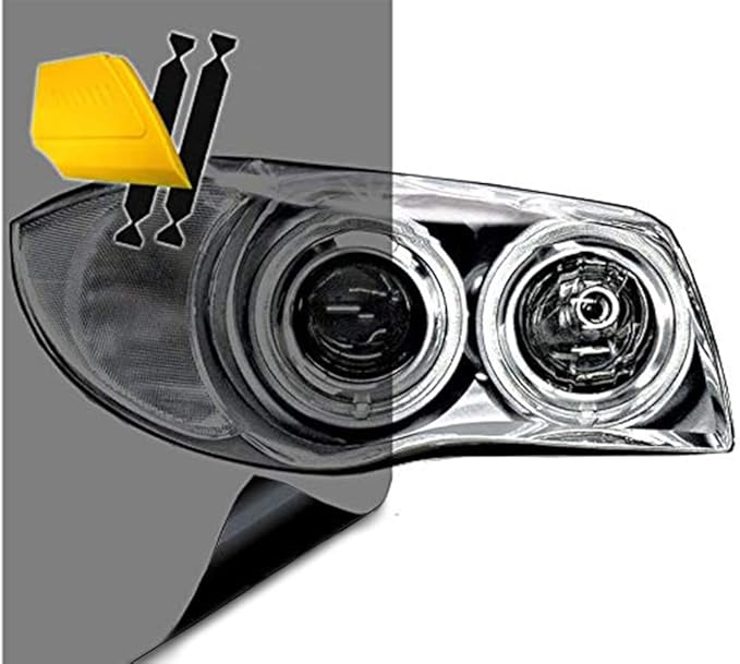 VViViD Air-Tint Headlight/Tail Light Window Tint, Smoke Black) by VVIVIDVINYLS