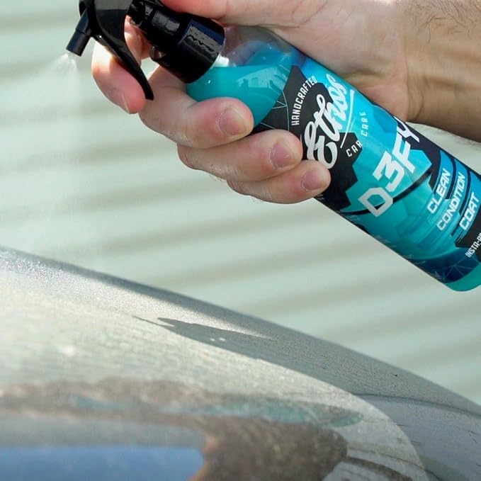 Ethos Defy - 3 in 1 Ceramic Coating - Waterless Car Wash Spray & Wax - Car Wax - Image 3