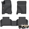 Binmotor-Floor Mats for 2023-2025 Chevy Colorado Crew Cab/GMC Canyon, TPE All by VisittheBinmotor