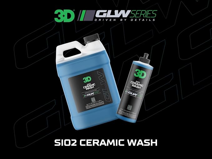 3D SiO2 Ceramic Wash & Wax Soap GLW Series – pH Neutral Car Shampoo - Image 5