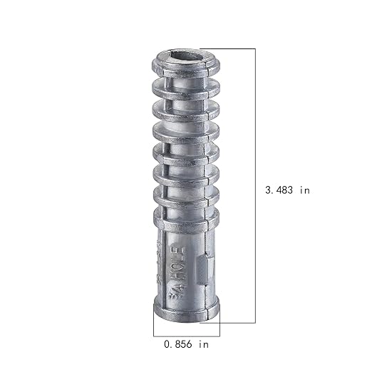 Wensilon 5/8 * 3 Lag Shield Anchor Long Zinc Alloy Bolts Concrete Anchors - Image 2