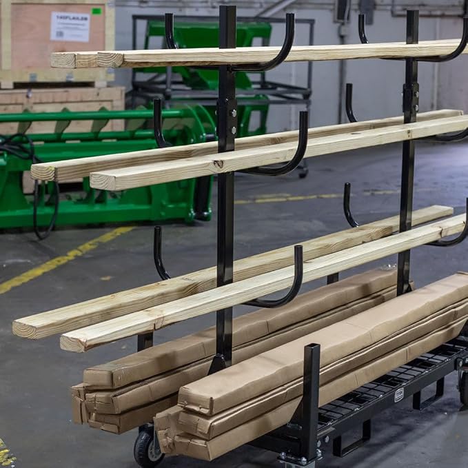 Titan Attachments Mobile Conduit Lumber and Pipe Rack - Image 4