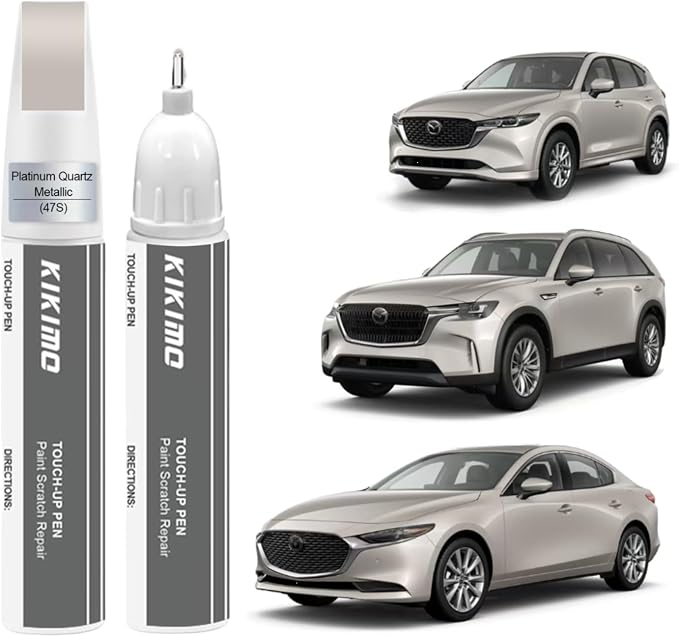 KIKIMO for Mazda Touch Up Paint), Car Paint Repair Kit for Mazda, 2 In 1 by KIKIMO