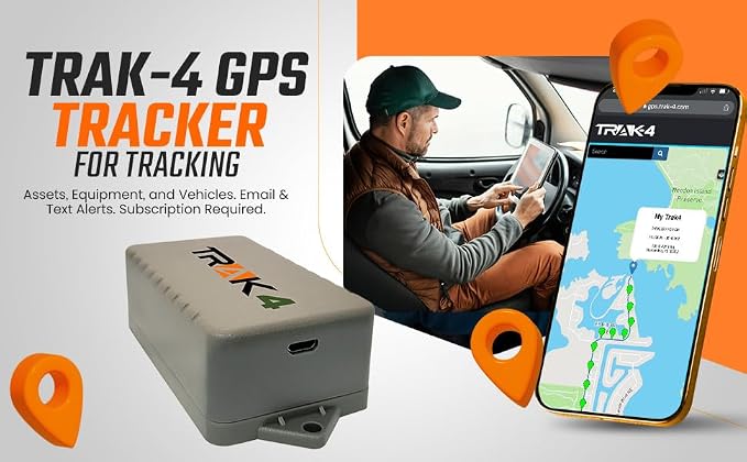 Trak-4 GPS Tracker for Vehicles, Equipment. Long Battery Life, Waterproof - Image 5
