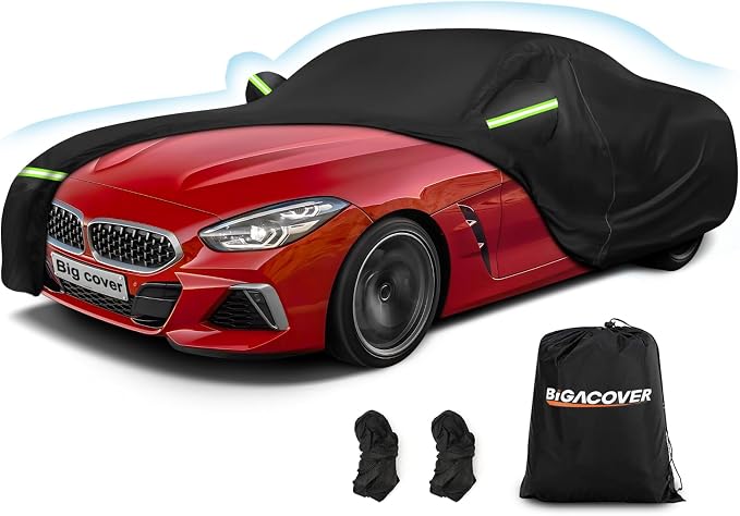 Car Cover for BMW Z4 E85 E86 E89 G29 Z4 M40i Coupe Roadster 2002-2025 Z4 by BIGACOVER