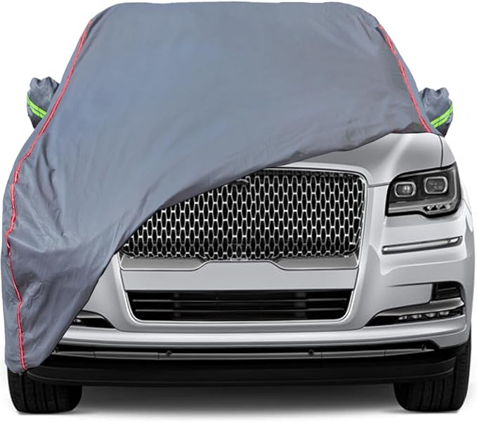 AUQDD 6-Layers PEVA New Material Sedan SUV Full Padded Car Cover Waterproof All by AUQDDAutoPartsWholesale