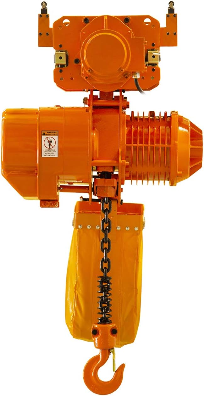 Prowinch 3 Ton Electric Chain Hoist Power Trolley 1 Speed 30 ft. G100 Chain - Image 4