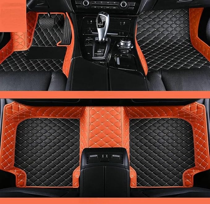 Custom Artificial Leather Waterproof All-Weather Car Floor Mats Fit by SLFCWA