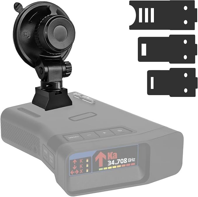 Xislet Radar Detector Mount for Car Truck Vehicle Sedan Windshield Super by Xislet
