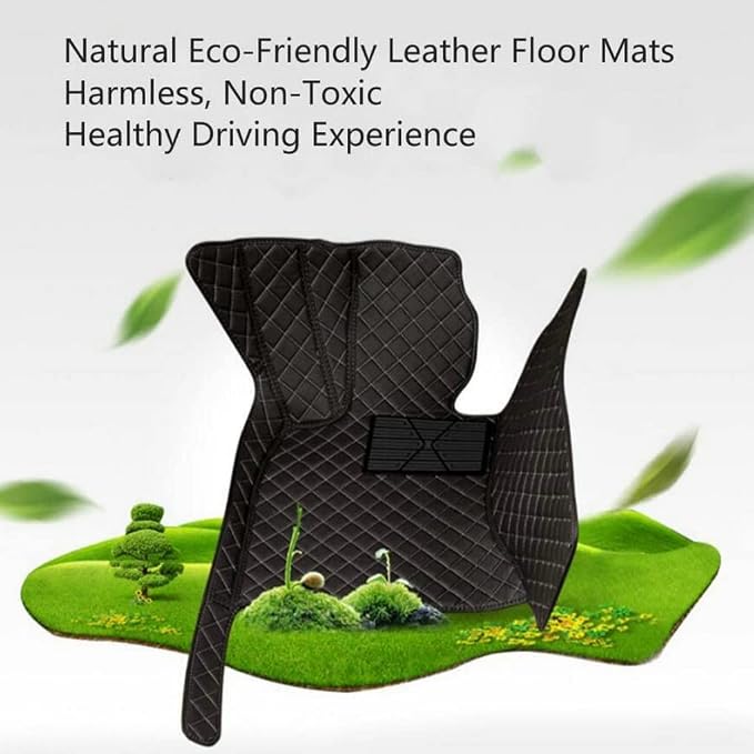Custom All-Weather Protection Leather Car Floor Mats - Image 3