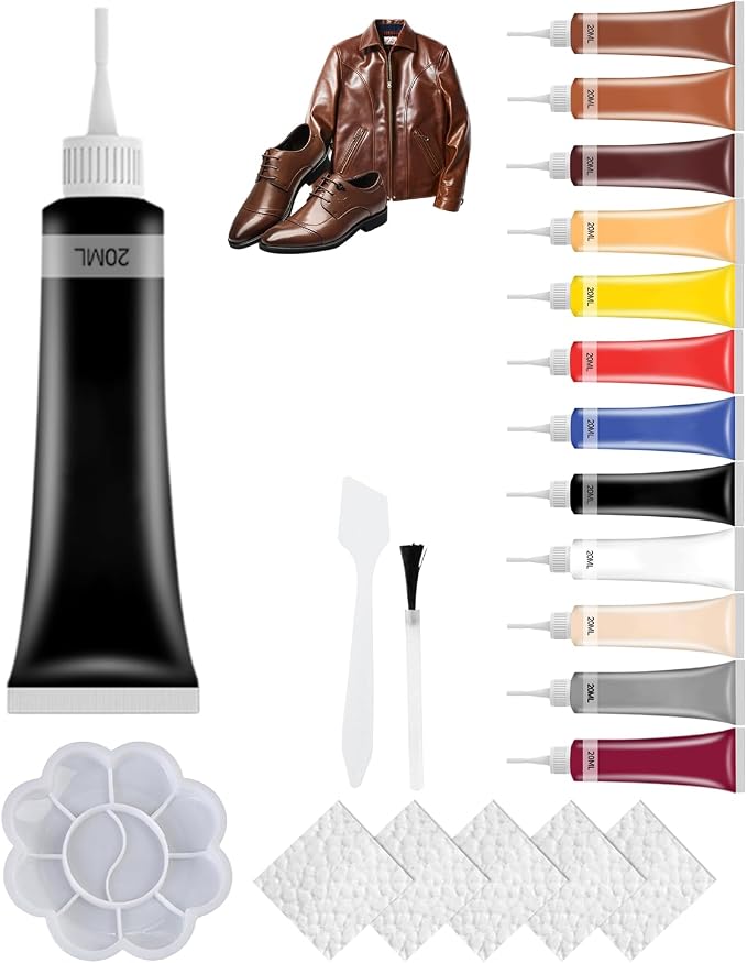 Advanced Leather Repair Gel, 2025 New Leather Repair Coloured Cream Gel by ASTETY
