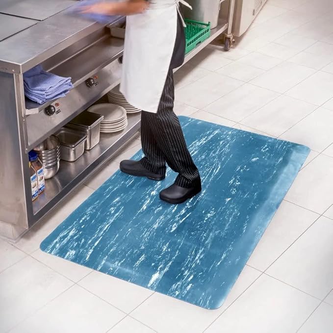 Consolidated Plastics Anti-Fatigue Marble Floor Mat, Commercial Grade Standing - Image 2