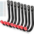 Garage Storage J Utility Hook, 8 Pack Heavy Duty Wall Mounted Hanging Hooks by Unknown