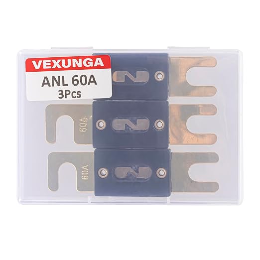 60A ANL Fuse 60 Amp Inline Blade Fuses 32V - Image 5