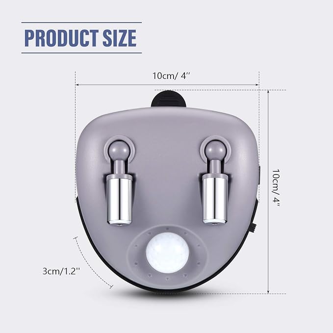 Park Dual Laser Garage Assist Parking Guide Aid ABS Car Garage Sensor - Image 2