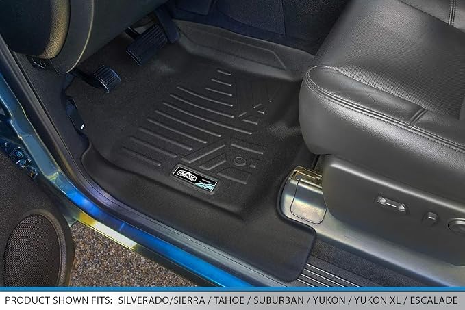 MAXLINER Custom Fit Floor Mats 2 Row Liner Set Compatible - Image 2