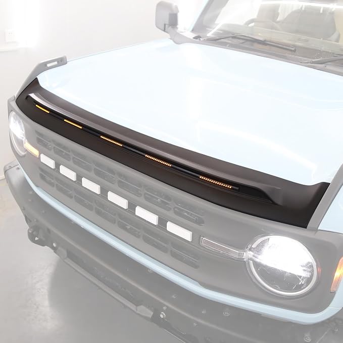 Bug Shield Hood Deflector with Light by Unknown
