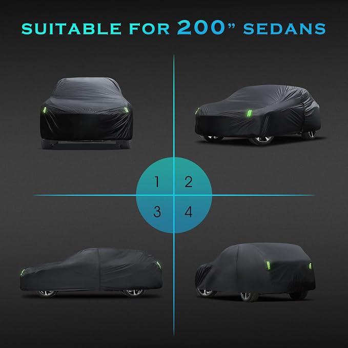 SUV Car Cover Waterproof All Weather - Image 7