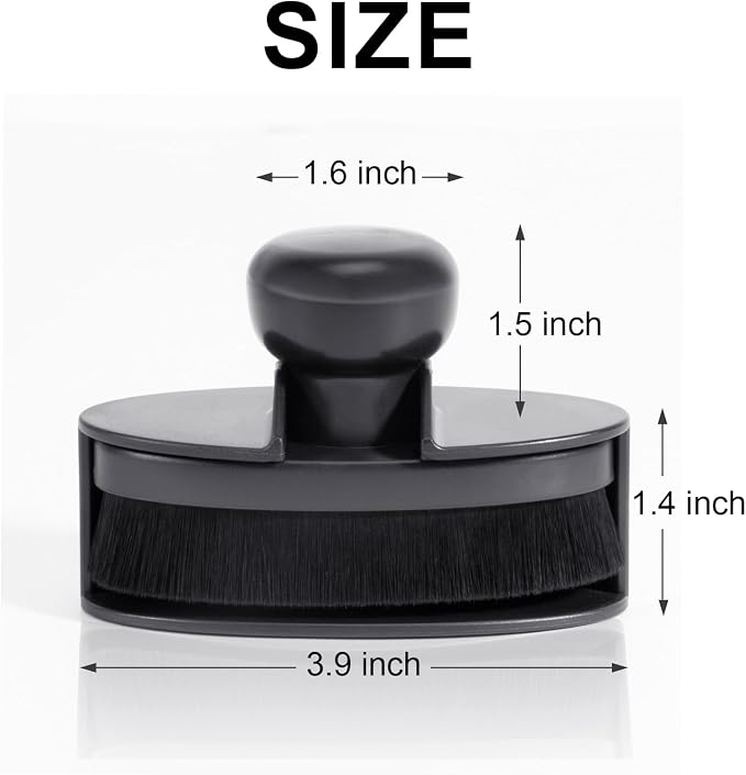 UNIMEIX Tire Shine Applicator Brush Large Vegan Oval Tire Shine Brush - Image 6