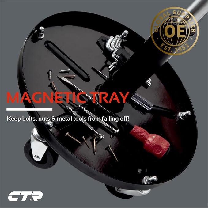 CTR Rolling Mechanic Shop Stool - Image 3