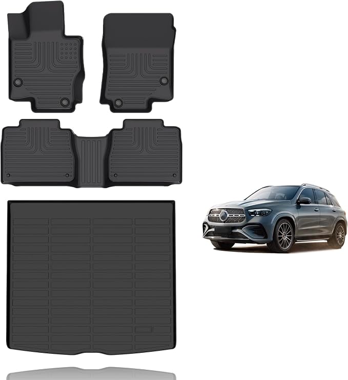 Floor Mats and Cargo Liner Set Fit by Wayhigh